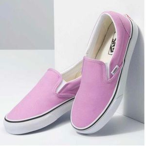 Vans Classic Slip-On Orchid/ True White